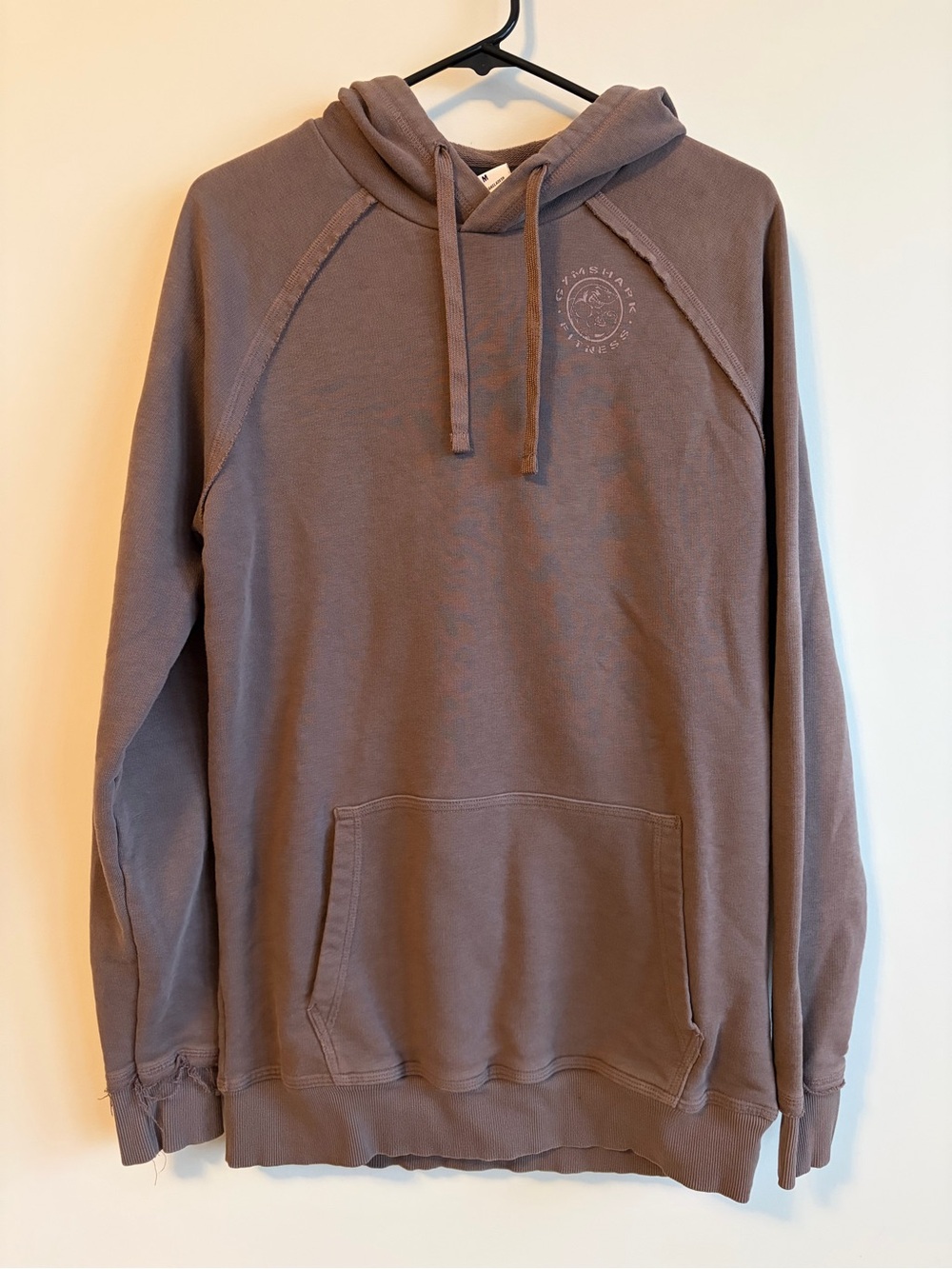 Gymshark Men's Brown Logo Pullover Hoodie Medium